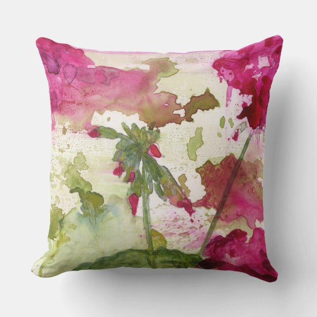 coussin extérieur floral (Recto)