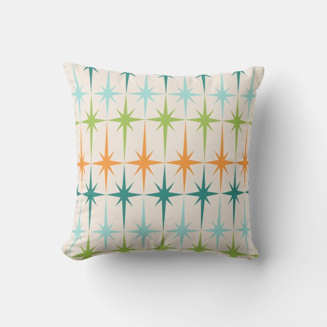 Coussin extérieur géométrique vintage de (Recto)