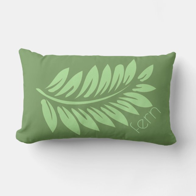 Coussin extérieur Green Fern (Recto)