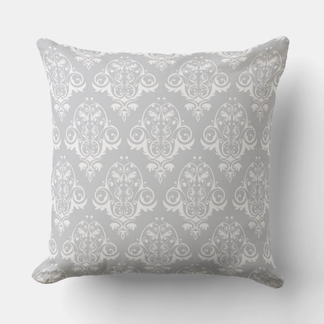 Coussin extérieur Motif gris (Recto)