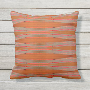 Coussin extérieur - Orange brûlé, Artisanal gri