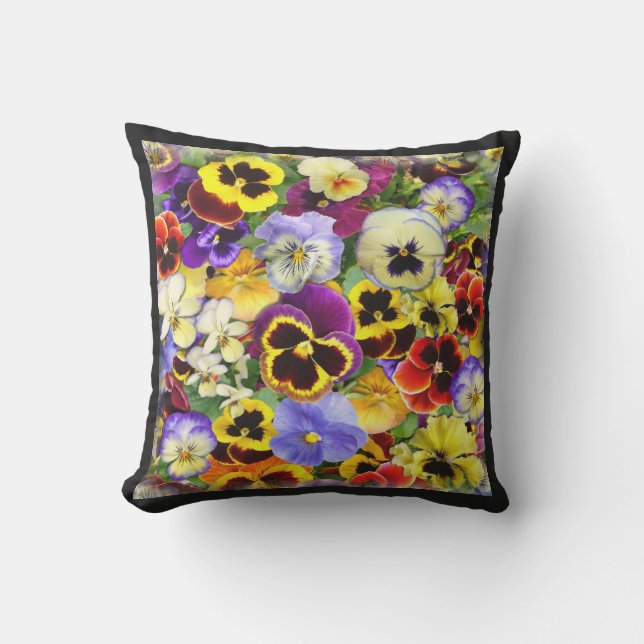 Coussin extérieur Pansy Cascade (Recto)