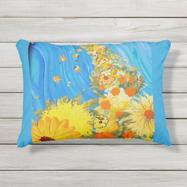 Coussin extérieur pour égayer votre patio (Devant)