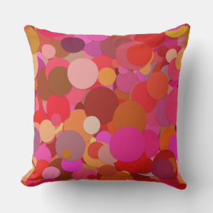 coussin extérieur red dot confetti
