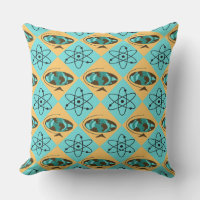 Coussin extérieur Retro Harlequin Globe Trotter