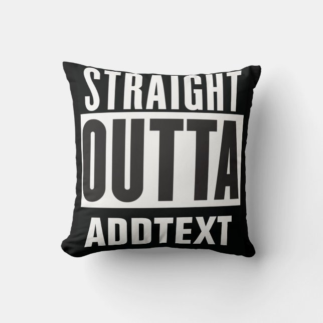 Coussin Extrémité droite ajoutez votre texte (Recto)