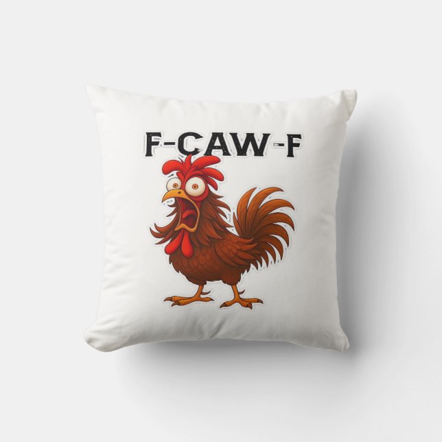 Coussin F-Caw-F Chicken Classic (Recto)