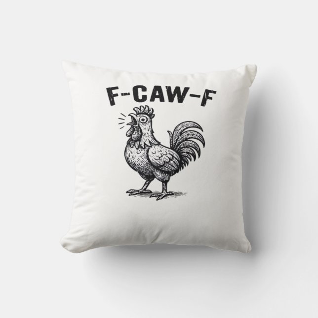 Coussin F-Caw-F Chicken Creative Casual (Recto)