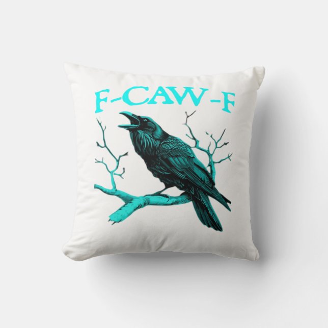 Coussin F-Caw-F Classic Funny Trendy (Recto)