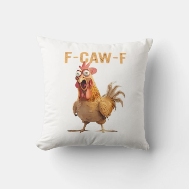 Coussin F-Caw-F Classic Retro Style (Recto)