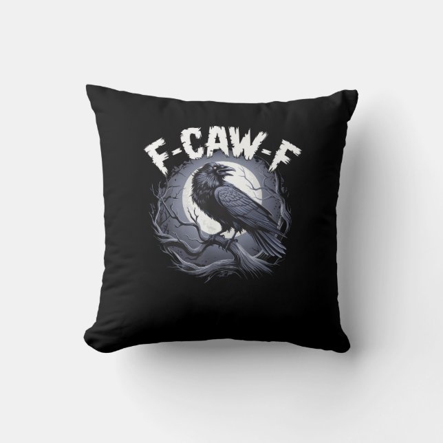 Coussin F-Caw-F Minimal Propre (Recto)