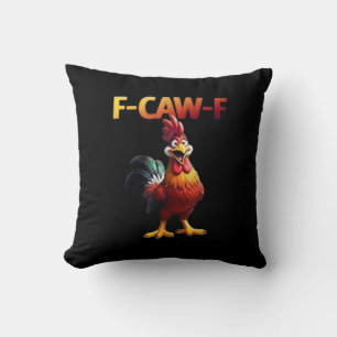 Coussin F-Caw-F Poulet Classique Créatif Décontracté
