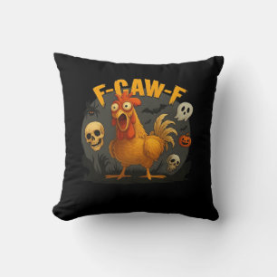 Coussin F-Caw-F Poulet Classique Minimaliste Propre