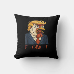 Coussin F Caw F Poulet Drôle Classique Style Vintage Cool