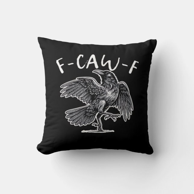 Coussin F-Caw-F Vintage Style (Recto)