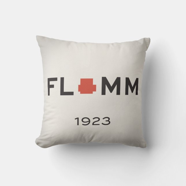 Coussin F L + M M 1923 avec la contre-clavette de (Recto)