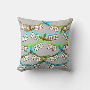 Coussin Fa La La & Ho Ho Ho