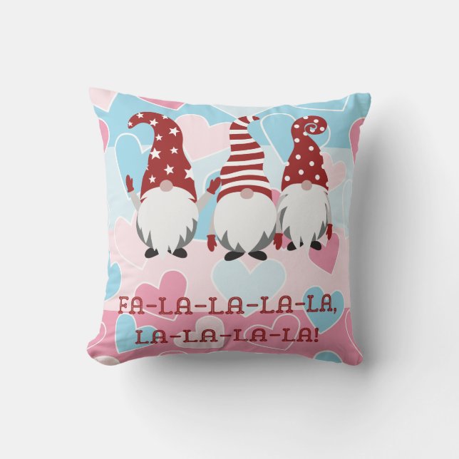 Coussin Fa La La La  (Recto)