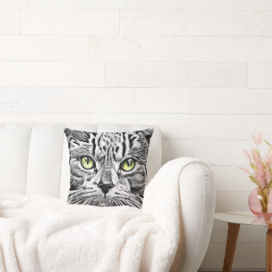 Coussin Face de chat