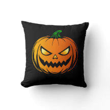 Face d'horreur Citrouille brillante - Halloween