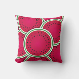 Coussin Fâcheuse tranche de pastèque