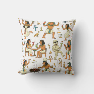 Coussin Faire la fête comme un Égyptien