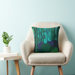 Coussin Fairycore Cottagecore Nature esthétique