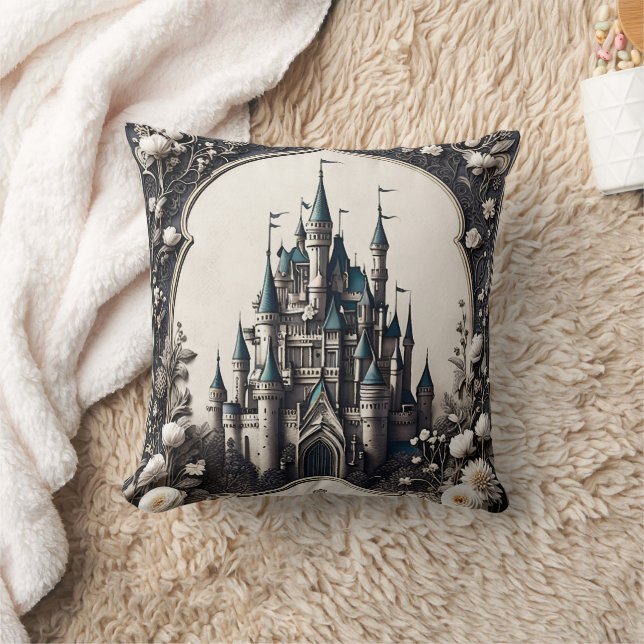 Coussin Fairytale Floral Castle (Couverture)