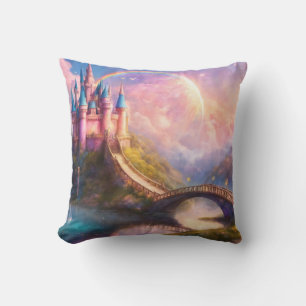 Coussin Fairytale Rainbow Castle