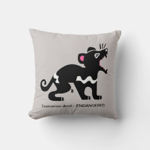 Coussin Fais-moi plaisir ! - DIABLE Tasmanien - Guerrier d