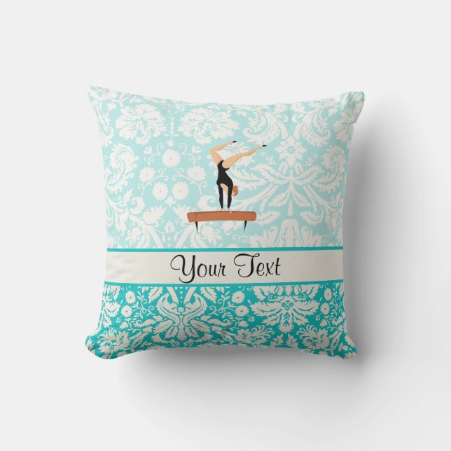 Coussin Faisceau d'équilibre de gymnastique (Recto)
