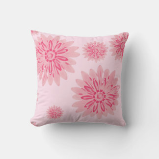 Coussin Faisceaux rose pâle