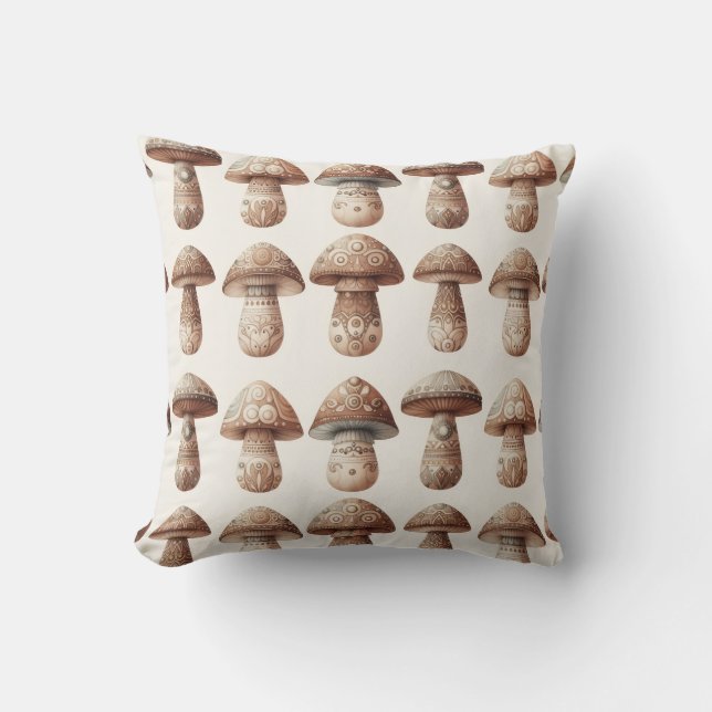 Coussin Faiseur de Champignons (Recto)