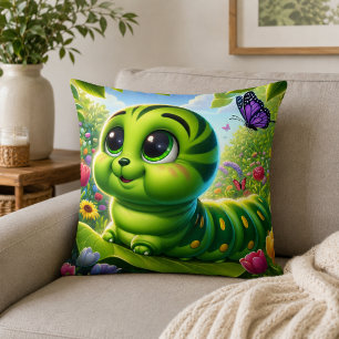 Coussin Faisons comme si j'étais une chenille Adultes Enfa