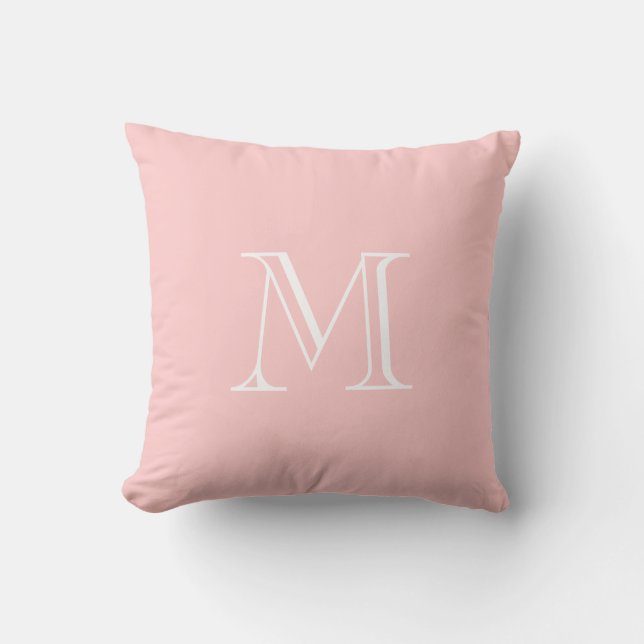 Coussin fait sur commande 2 de roses pâles de (Recto)