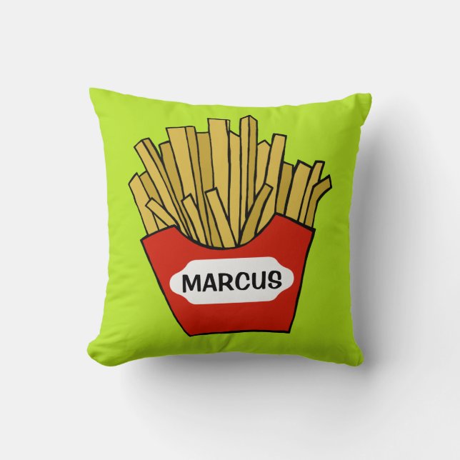 Coussin fait sur commande de conception de pommes (Recto)