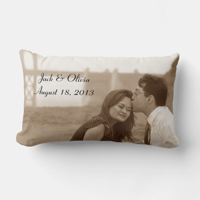 Coussin fait sur commande personnalisé de photo (Recto)