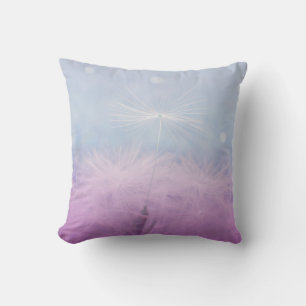 Coussin Faites un souhait pastel moderne
