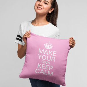 Coussin Faites votre propre calme - Jetez un Modèle d'orei