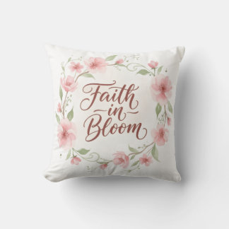 Coussin Faith in Bloom