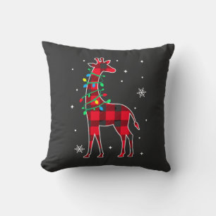 Coussin Famille assortie girafe carreaux de Buffalo pour N