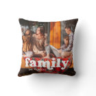 Famille | Boho Texte superposé avec deux photos