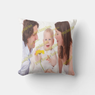 Coussin FAMILLE Photo ✨ Lovely Custom