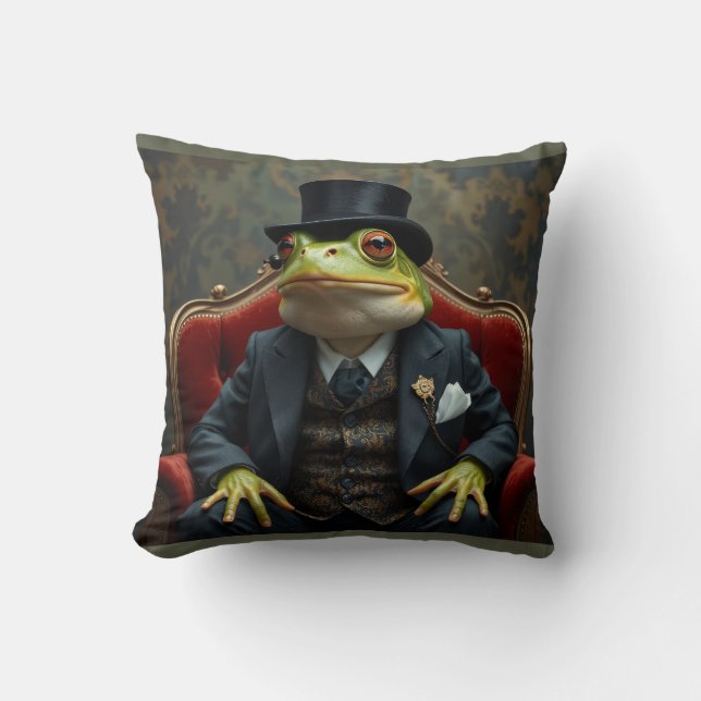 Coussin Fancy Frog (Recto)