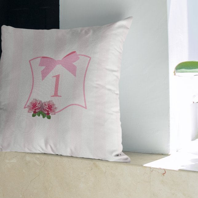 Coussin Fancy One Bow Floral (Créateur téléchargé)