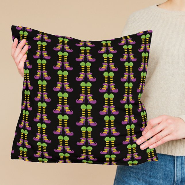 Coussin Fancy sorcière Motif pieds (Créateur téléchargé)