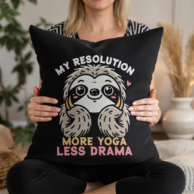 Coussin Fantaisie Résolution Yoga Jeu d'oreiller (Créateur téléchargé)