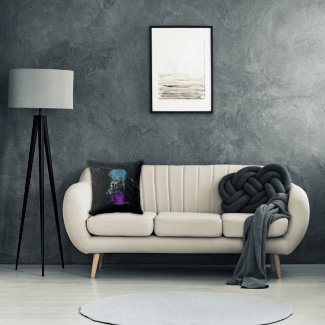 Coussin Fantasy Design | Cryptocurrency | Ethereum Marble  (Créateur téléchargé)