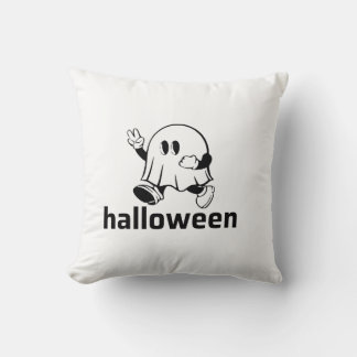 Coussin fantôme d'halloween