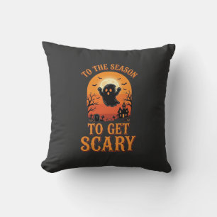 Coussin Fantôme d'Halloween pour la saison pour faire peur